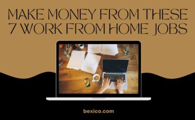 Make money online from these 7 work from home jobs