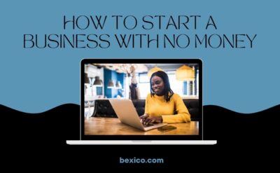 How to start a one person business with no money